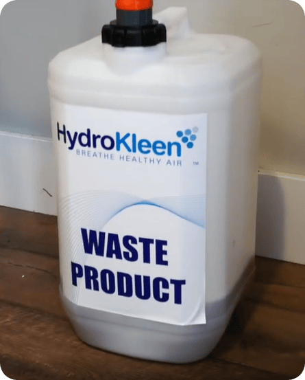 The HydroKleen Waste Water Is Safe And Easy To Dispose Of