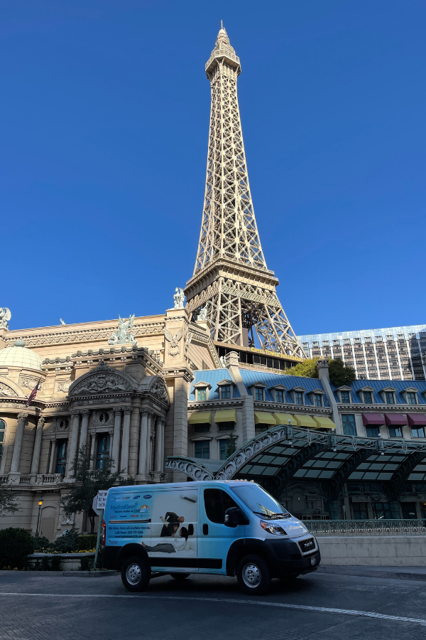 HydroKleen At Paris Casino and Hotel, Las Vegas NV February 2022 HydroKleen At Paris Casino and Hotel, Las Vegas NV February 2022
